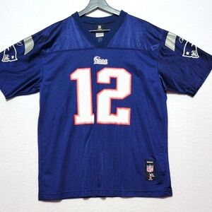 Vintage Classic Tom Brady New England Patriots Kids‎ Jersey SIZE XL. #622